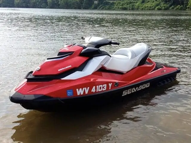 My first jet ski, a Red Sea Doo GTI SE 130