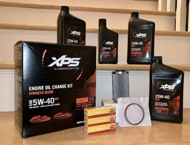 Photo of Sea Doo oil change supplies