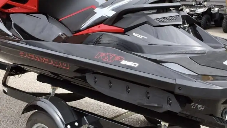 SeaDoo adjustable sponsons on an RXP allow handling changes