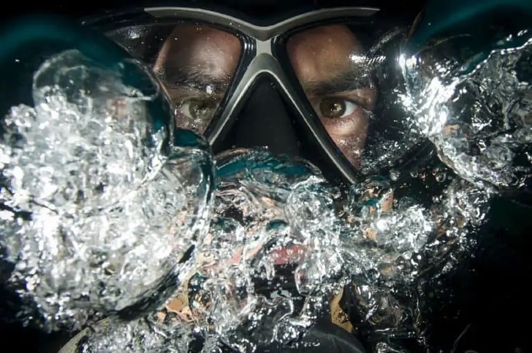 Face masks can be worn with beards
