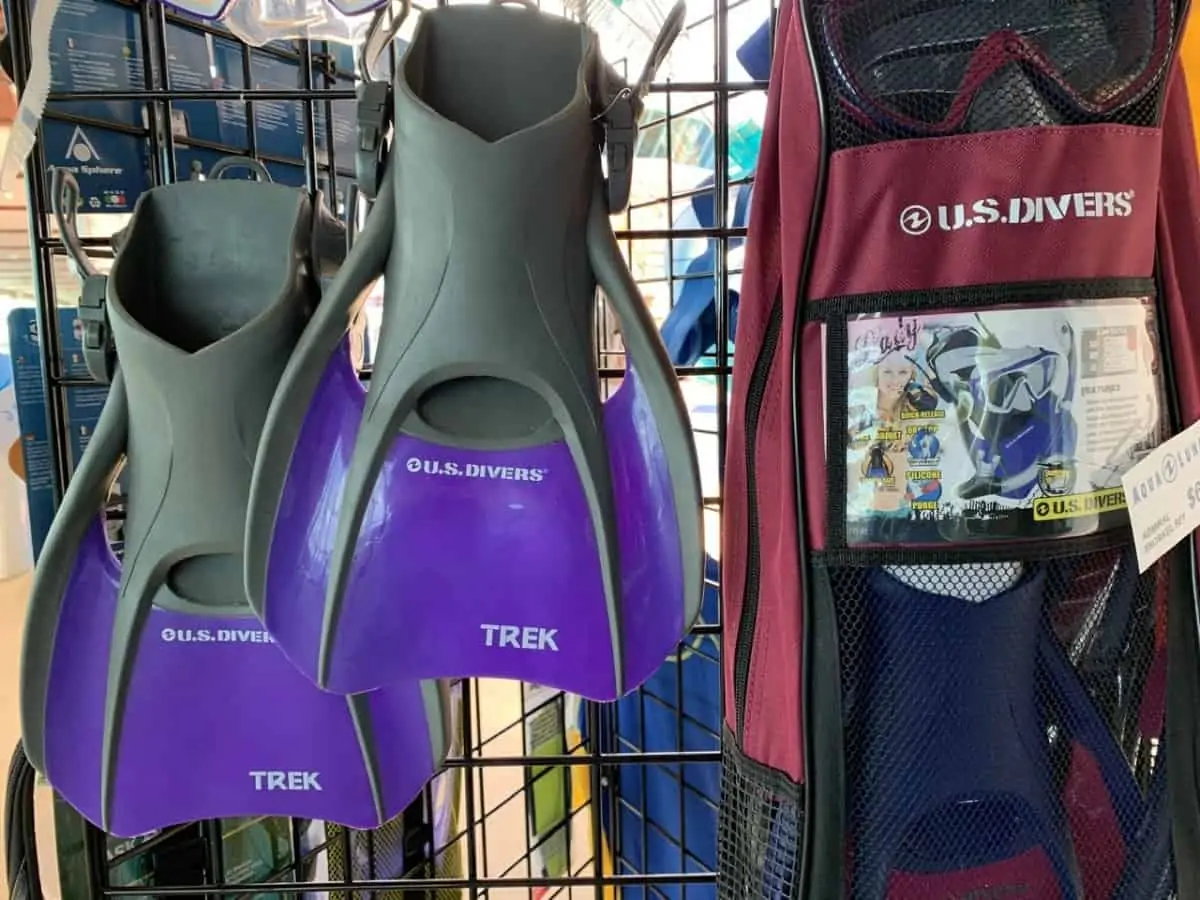 Choose a comfortable set of fins for your first snorkeling trip