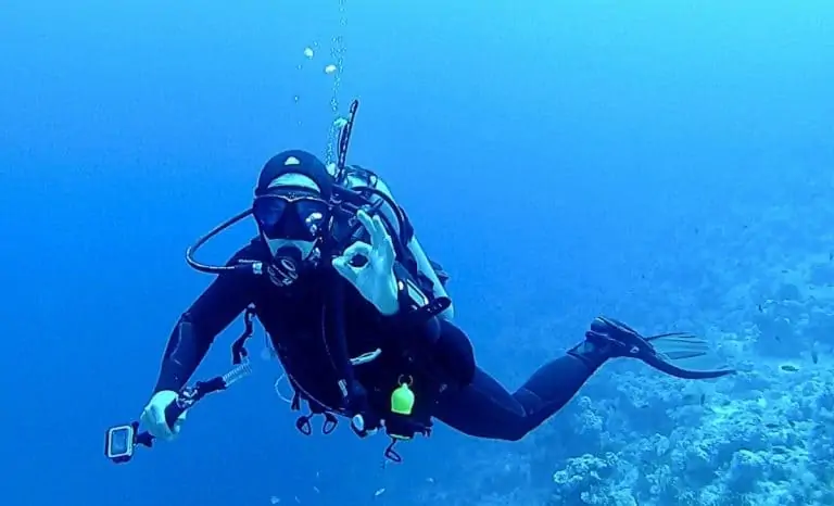 Scuba is fun but more strenuous than most realize. Rest after diving.