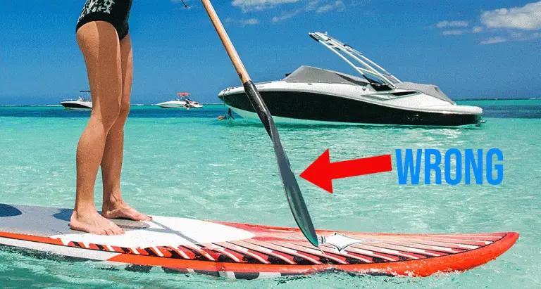 How to Hold a Paddle When Paddle Boarding